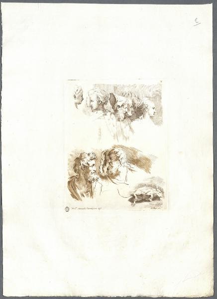 Raccolta di disegni originali di Fra.co Mazzola detto il Parmigianino