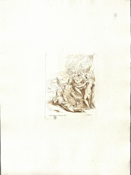 Raccolta di disegni originali di Fra.co Mazzola detto il Parmigianino