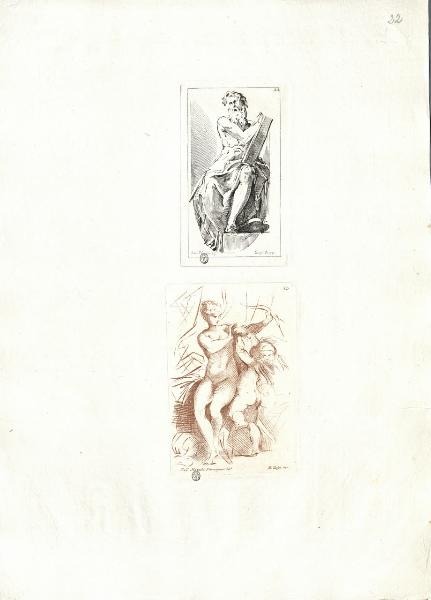 Raccolta di disegni originali di Fra.co Mazzola detto il Parmigianino