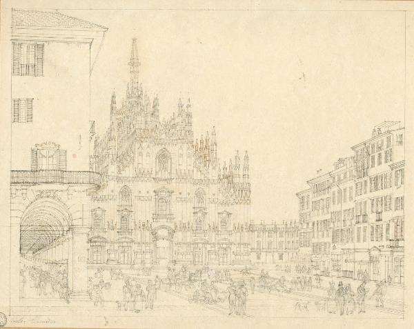 Milano. Piazza Duomo