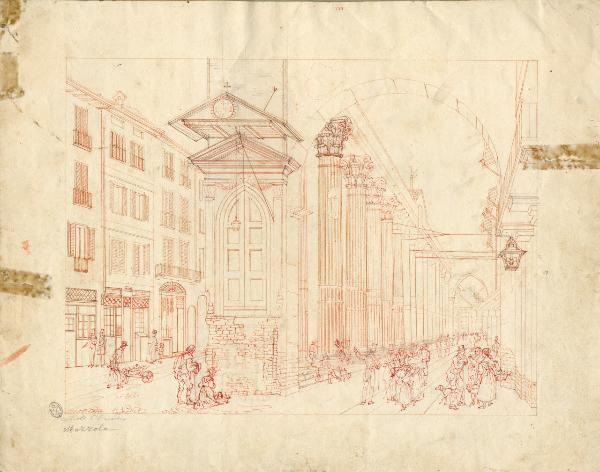 Milano. Colonne di San Lorenzo