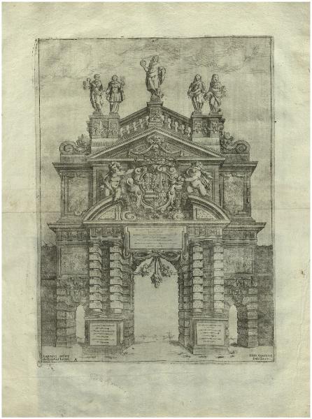 Apparati effimeri per l'ingresso a Milano di Anna Maria d'Austria nel 1649