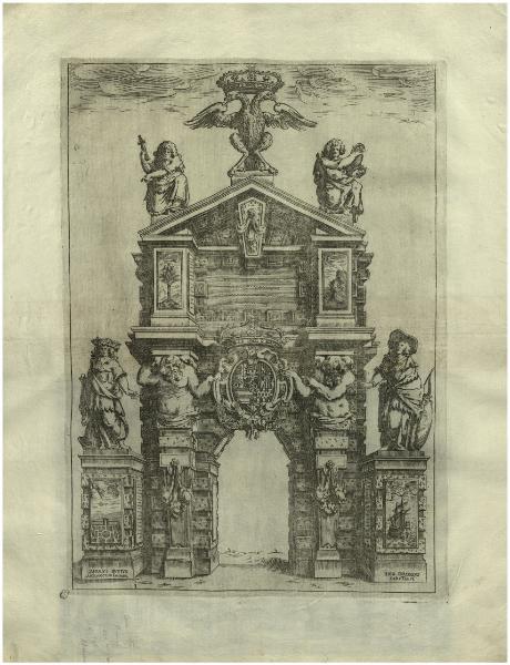 Apparati effimeri per l'ingresso a Milano di Anna Maria d'Austria nel 1649