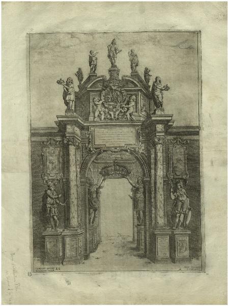 Apparati effimeri per l'ingresso a Milano di Anna Maria d'Austria nel 1649