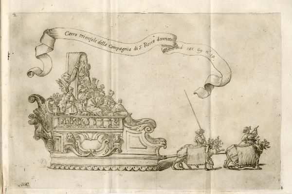 Carro trionfale della Compagnia di S. Rocco