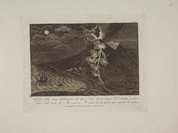 Veduta della Grande Eruzione delli 15. Giugno del 1794
