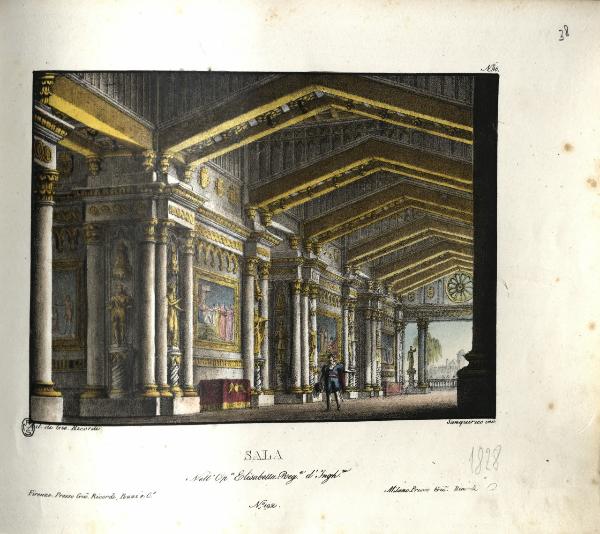 Sala. Nell'Op.a Elisabetta Reg.a d'Ingh.ra. N. 192