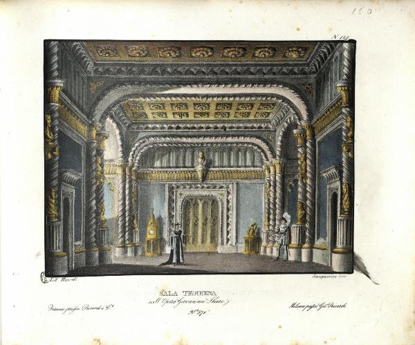 Sala terrena. nel'Opera Giovanna Lhore. N. 571