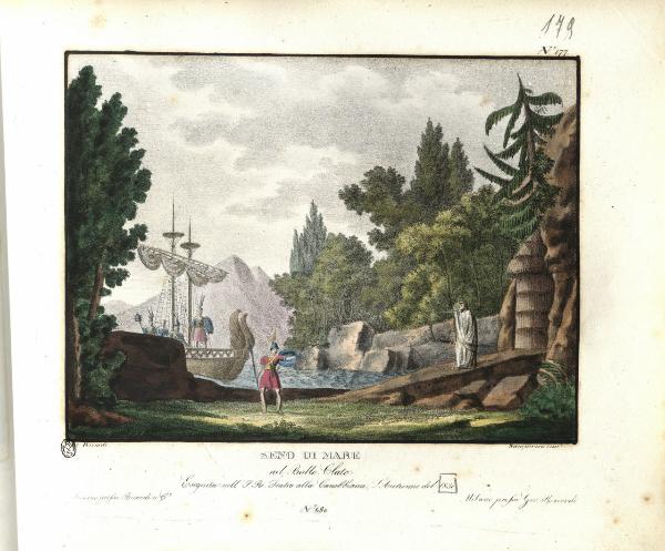 Seno di mare. nel Ballo Clato. Eseguita nell'I. R. Teatro alla Canobbiana L'Autunno del 1830. N. 680