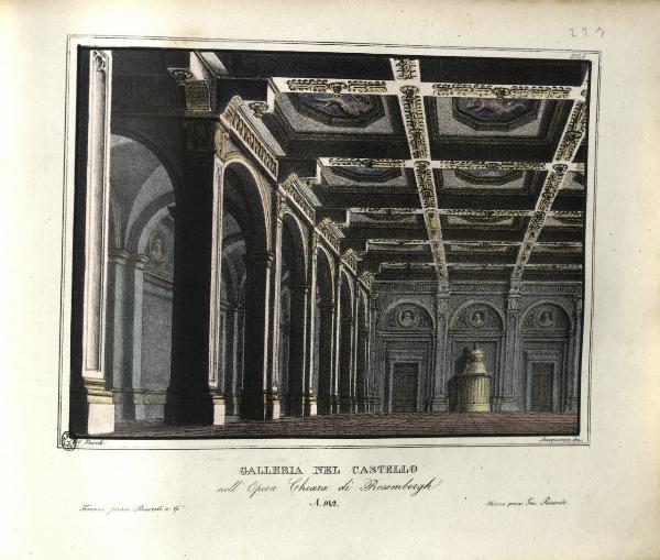 Galleria nel Castello. nell'Opera Chiara di Rosembergh. N. 942