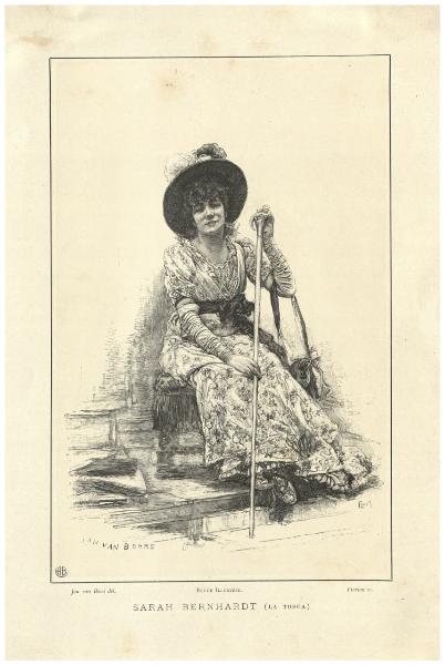 Sarah Bernhardt (La Tosca)