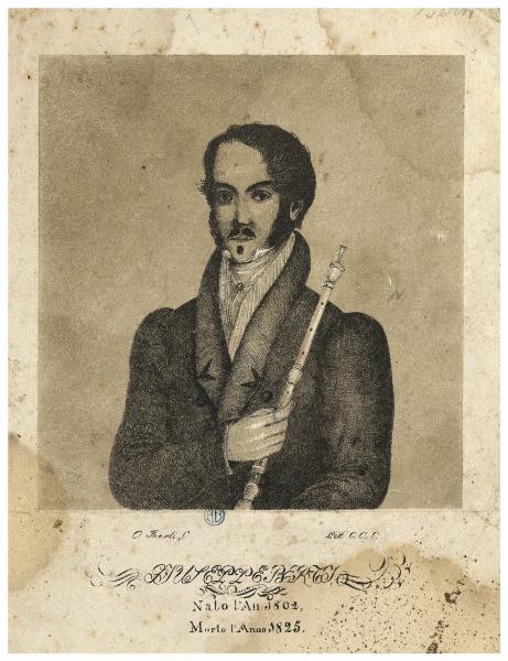 Giuseppe Berti nato l'anno 1802 morto l'anno 1825