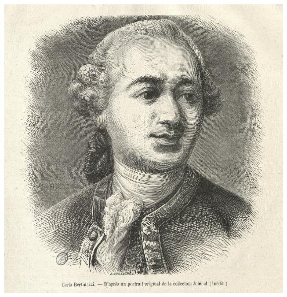 Carlo Bertinazzi. D'après un portrait original de la collection Jubinal (inédit)