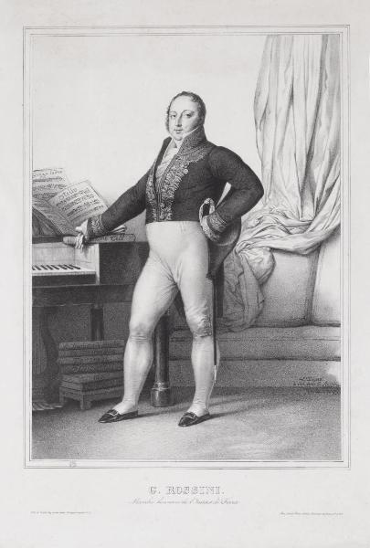 G. Rossini membre honoraire de l'Institut de France