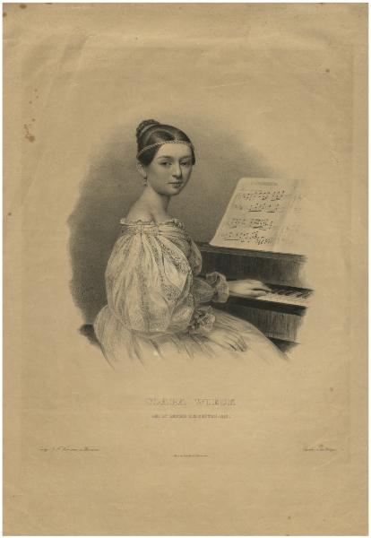 Clara Wieck geb. zu Leipzig 13 sept. 1819