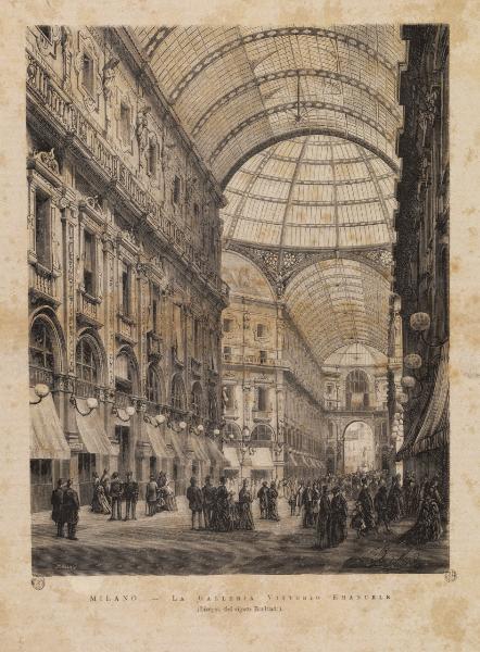 Milano. La Galleria VIttorio Emanuele