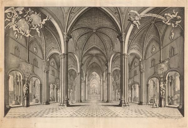 Interno della Certosa di Pavia