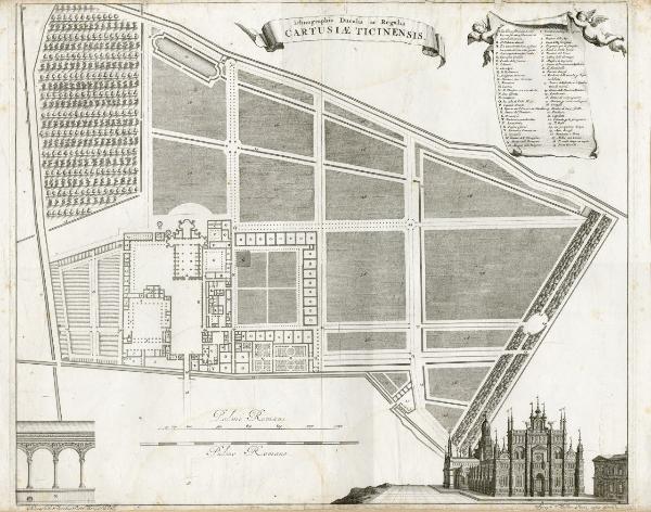 Ichographia Ducalis ac Regalis Cartusiae Ticinensis