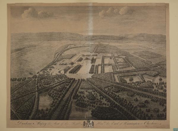 Dunham-Massey the Seat of the Right Hon.ble the Earl of Warrington in Chesire