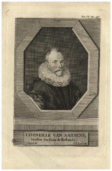 Corneille van Aarsens, Greffier des Etats de Hollande