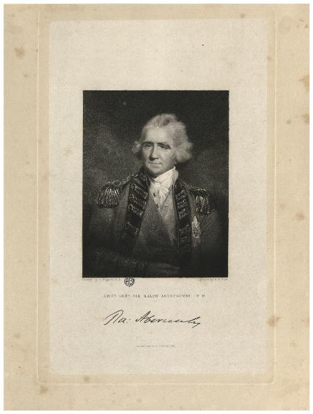 Lieut. Genl. Sir Ralph Abercromby, K. B.