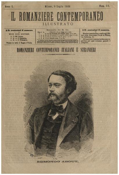 Il romanziere contemporaneo. Edmondo About