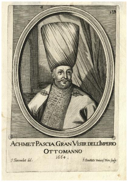 Achmet Pascia gran visir dell'imperio Ottomanno