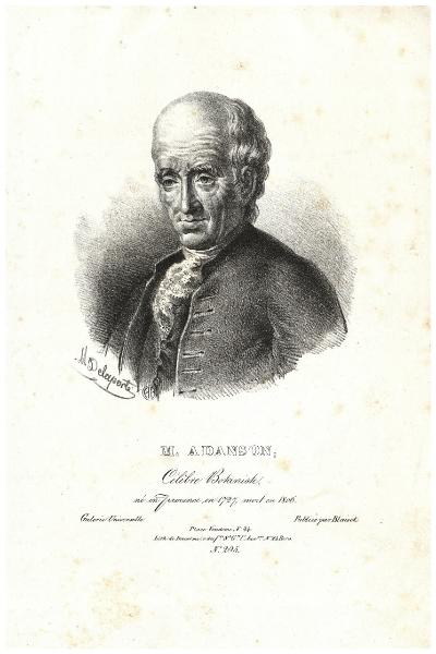 M. Adanson, celèbre botaniste