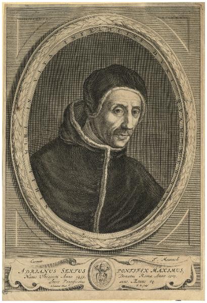 Adrianus sextus pontifex maximus