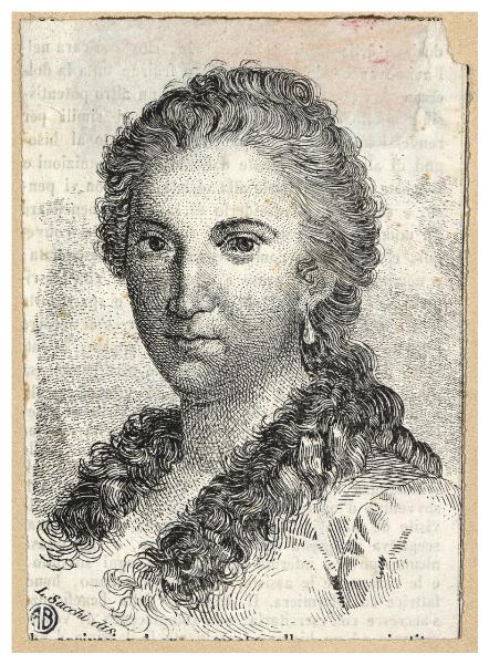 Ritratto di Maria Gaetana Agnesi