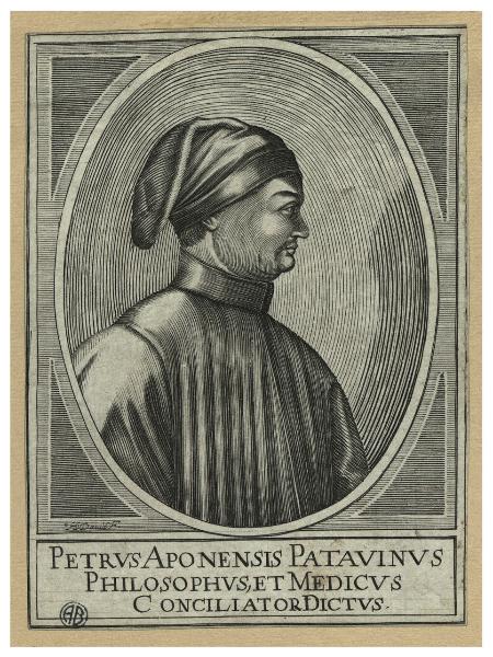 Petrus Aponensis Patavinus Philosophus, et Medicus Conciliator Dictus