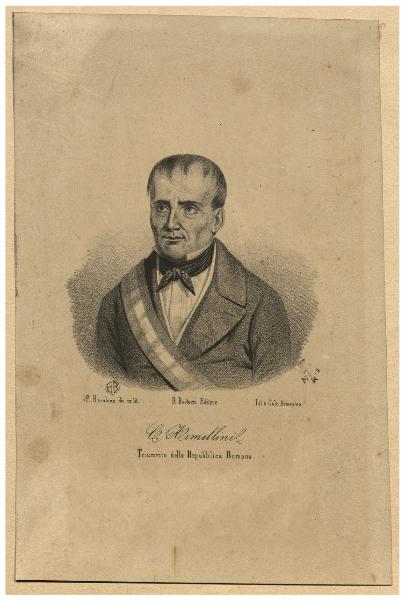 C. Armellini. Triumviro della Repubblica Romana
