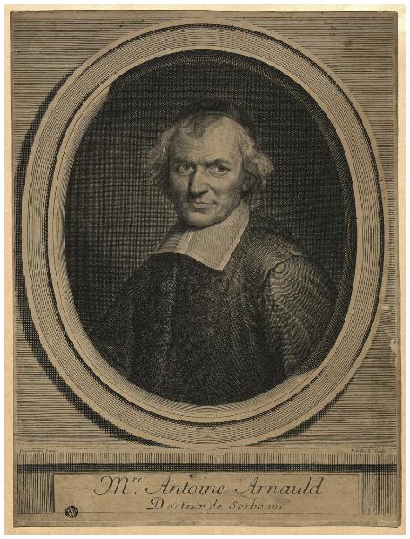 M.re Antoine Arnauld docteur de Sorbonne