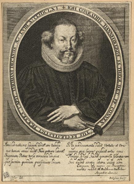 Ritratto di Johann Conrad Dannhauer