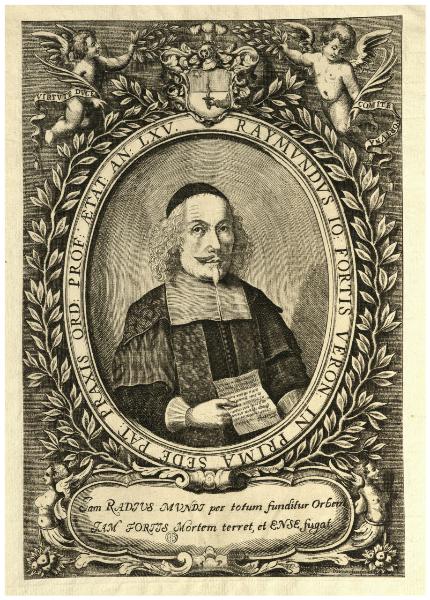 Raymundus Io. Fortis Veron. in prima sede pat. praxis Ord. Prof. Aetat. an. LXV