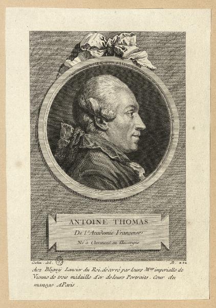 Antoine Thomas de l'Academie Francoise