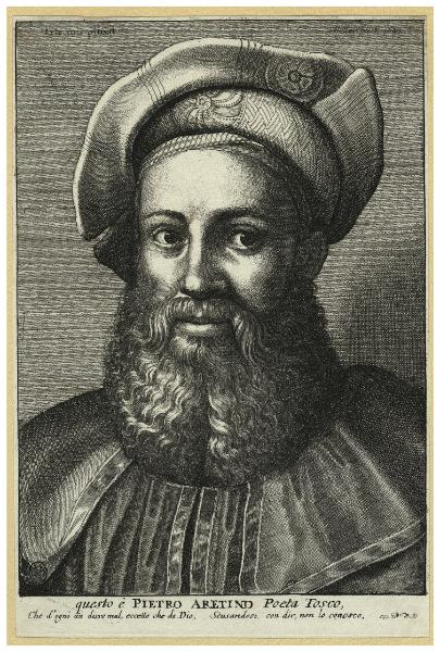 Questo è Pietro Aretino poeta tosco