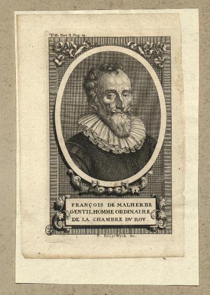François de Malherbe Gentilhomme ordinaire de la Chambre du Roy