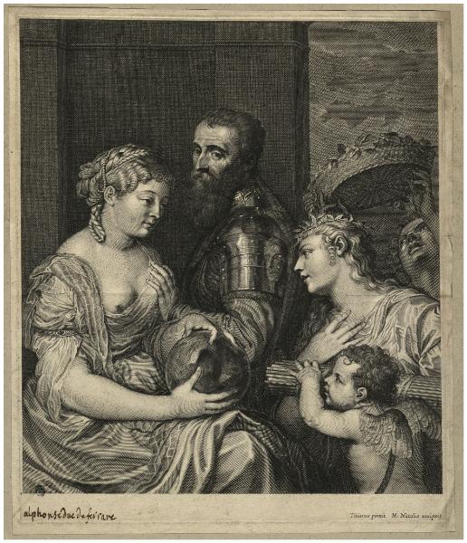 Allegoria coniugale di Alfonso d'Avalos e la moglie Maria d'Aragona