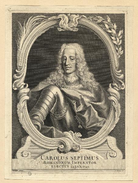 Carolus Septimus Romanorum imperator electus 24 Jan.1742