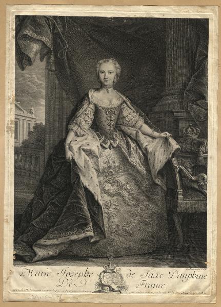 Marie Josephe de Saxe Dauphine De France