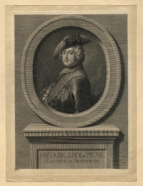 Fréderic II Roi de Prusse Electeur de Brandebourg