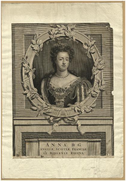 Anna D.G. Angliae, Scotiae, Franciae et Hiberniae Regina