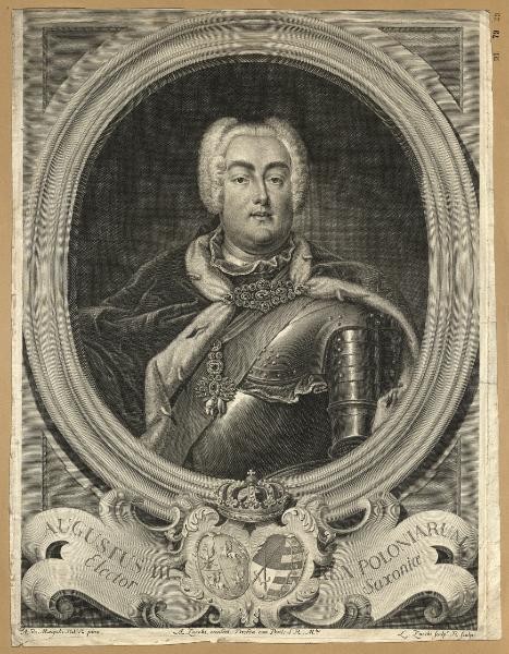 Augustus III rex Poloniarum Elector Saxonia
