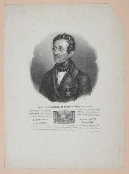 L'effigie di Carlo Amati