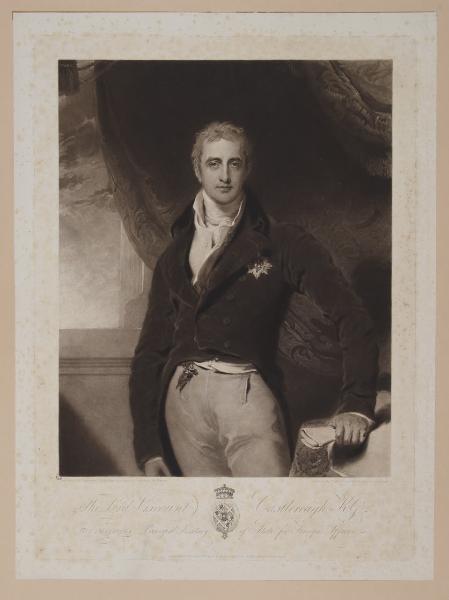 The Lord Viscount Castlereagh KG.