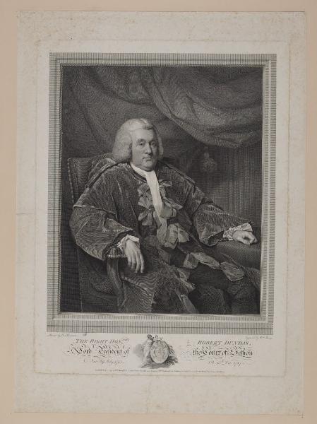 The right hon.ble Robert Dundas, Lord Presidenti of the Court of Session