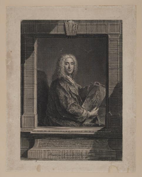 Jean de Jullienne Ecuyer, Chevalier de l'Ordre de S.t Michel Amateur honoraire de l'Académie Royale de Peintre et Sculpture et Proprietaire des Manufactures Royales des Draps fins et des Ecartes des Gobelins.