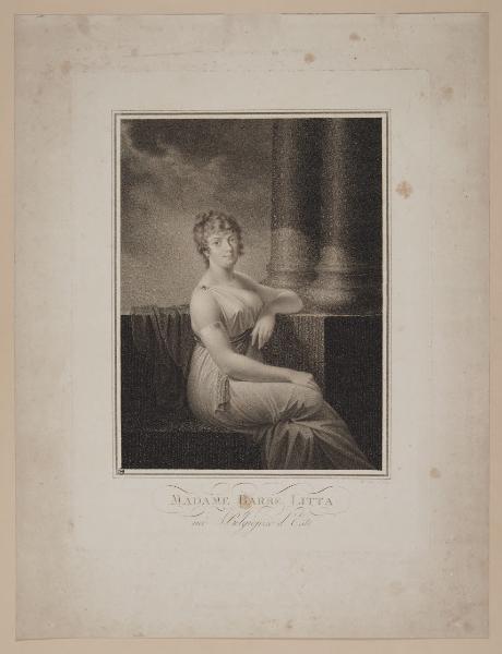 Madame Barbe Litta neé Belgiojoso d'Este