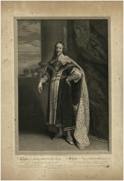 Carolus I.us Magnae Britanniae Rex &c. Charles I.st King of Great Britain &c.